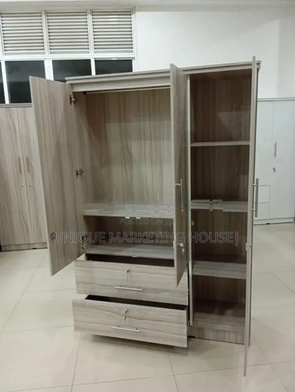 Modern L 2Drawer A/White 3D wardrobe