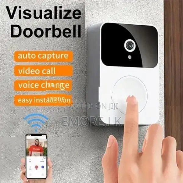 Wifi Video Doorbell Mini Camera Home Security Two Way Intercom