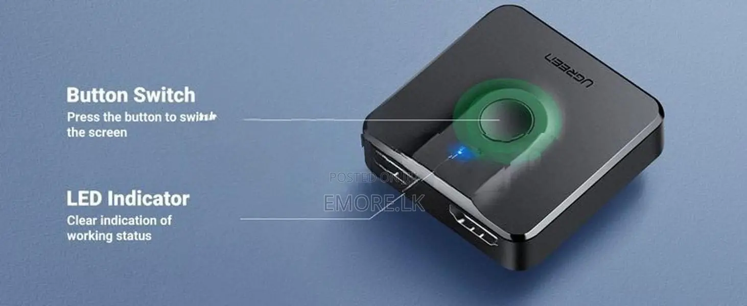 UGREEN Bi-directional HDMI Switcher 4K Splitter