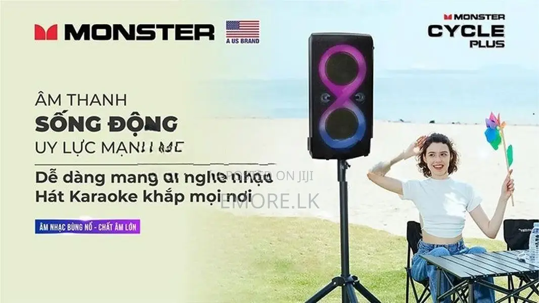 Monster Cycle Plus American Speaker