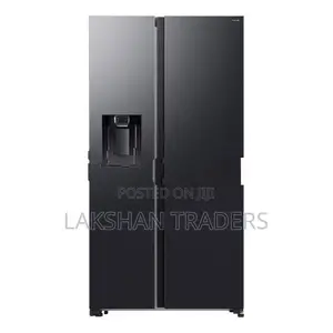 Samsung 660L Side-by-Side Ice Dispenser RS70 Refrigerator RF70F65KNFME