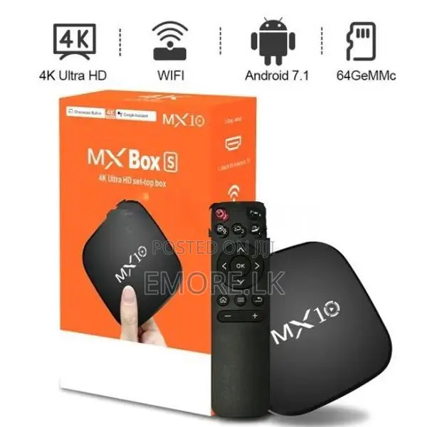 Mx TV BOX 4K Android smart new