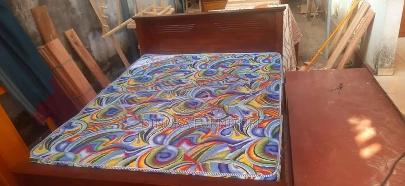 Teak Bed 6ft *5ft