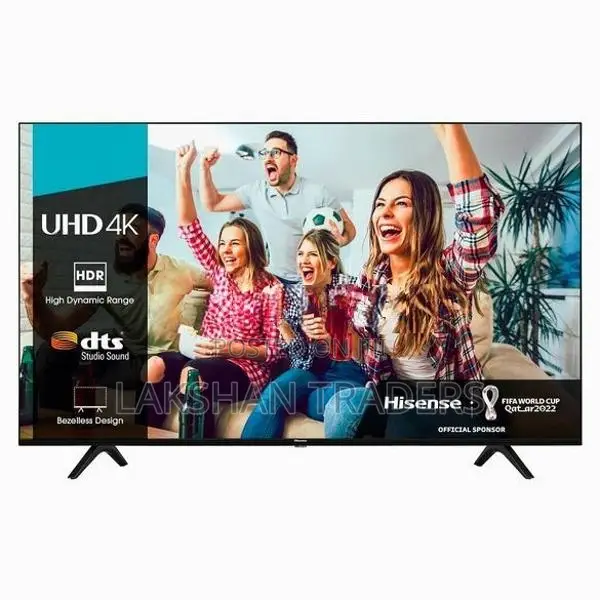 New Hisense 50" UHD Smart 4K Android TV Bluetooth Frameless