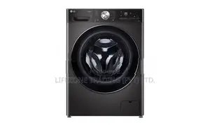 LG 11/7KG Front Loader Inverter Washer Dryer - Black