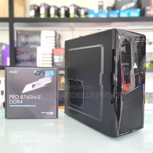 MSI B760M Core I5 14 GEN / 16GB RAM 256GB SSD Q14B case Assemble PC