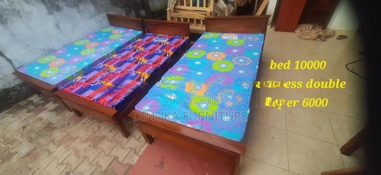 Single Bed 6ft *3ft with Mattress
