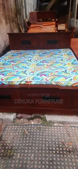 New Teak Box Bed 6ft