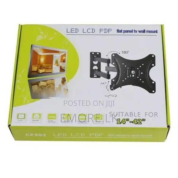 TV 14 42 Full Motion Wall Mount Bracket new