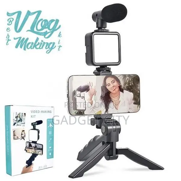 Video Making Kit - Vlogging Tripod AYA9