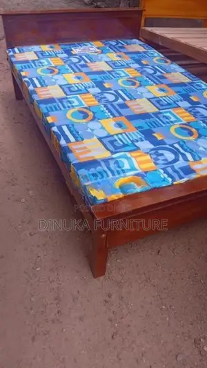 Bed 6ft *4ft With Mattress Double Layer