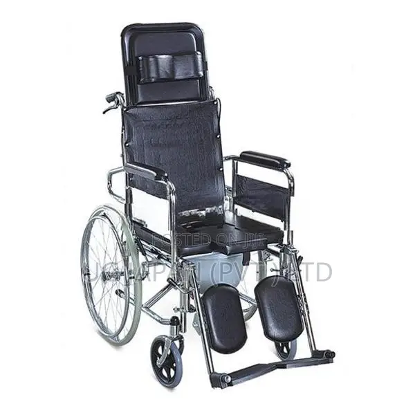 Full Option - Wheel Chair Hi-Back Foldable