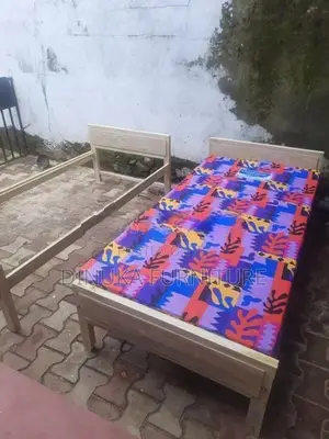 Bed With Mattress 6ft *3ft