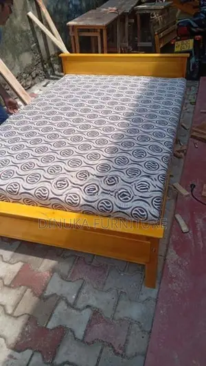 Bed 6ft *4ft With Mattress Double Layer