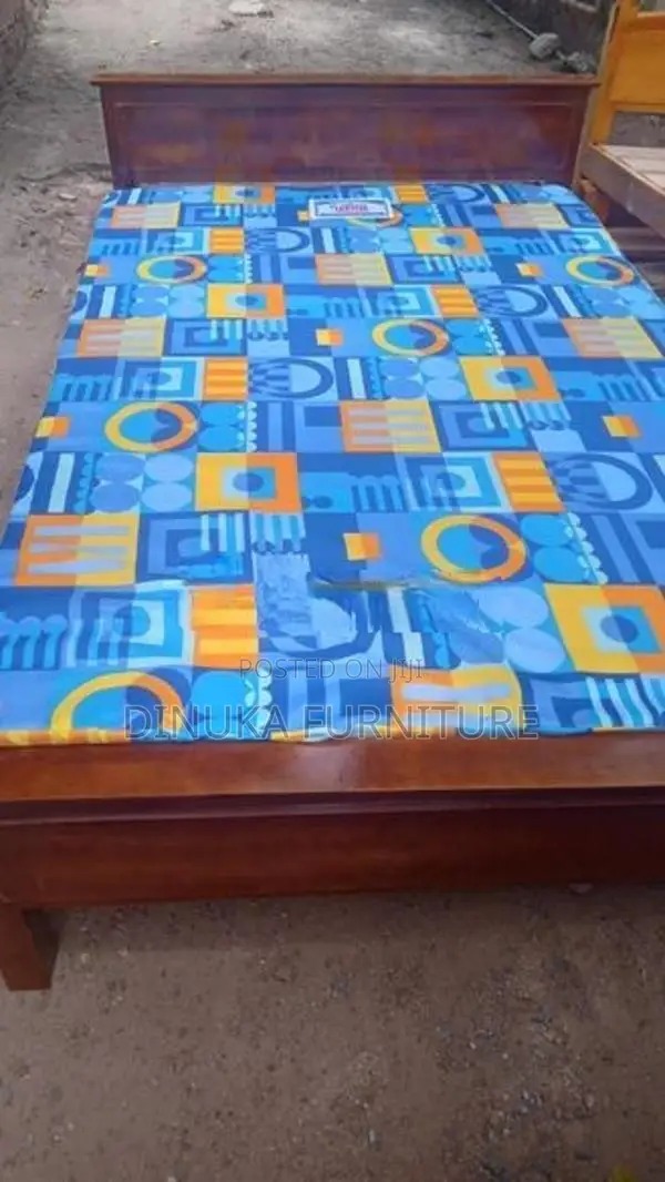 Bed 6ft *4ft With Mattress Double Layer