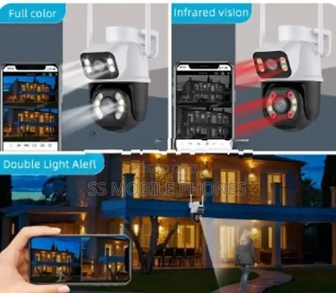 Yoose 4MP WiFi PTZ CCTV Night Vision Camera