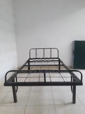 Steel Heavy Single Bed 6ft *3ft