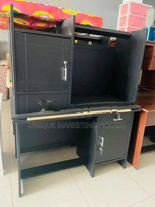 Modern 4x2 Mdf Blk Office Table