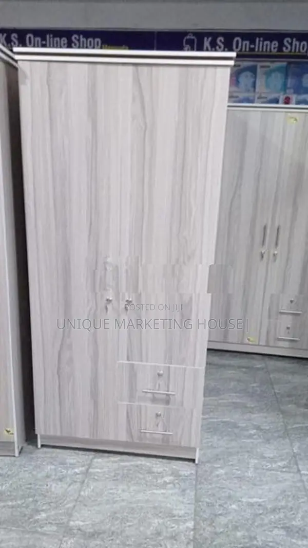 Modern 2D Side 2Drawer Wardrobe
