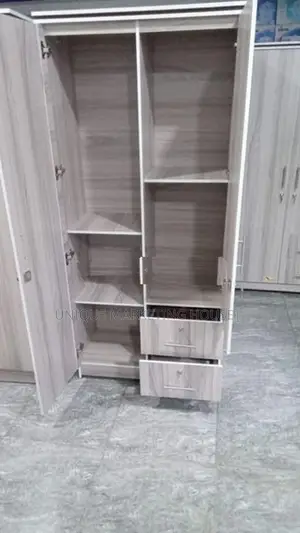 Modern 2D Side 2Drawer Wardrobe
