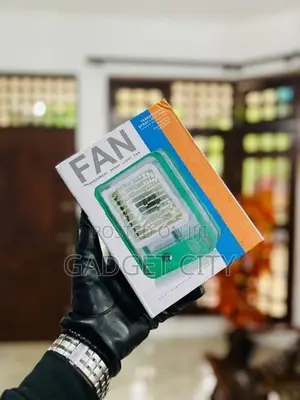 Transparent Spray Light 3 Speed Portable Fan