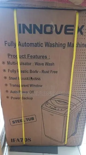 Innovex Fully Automatic Washing Machine WMIFA-70S [7KG] NEW