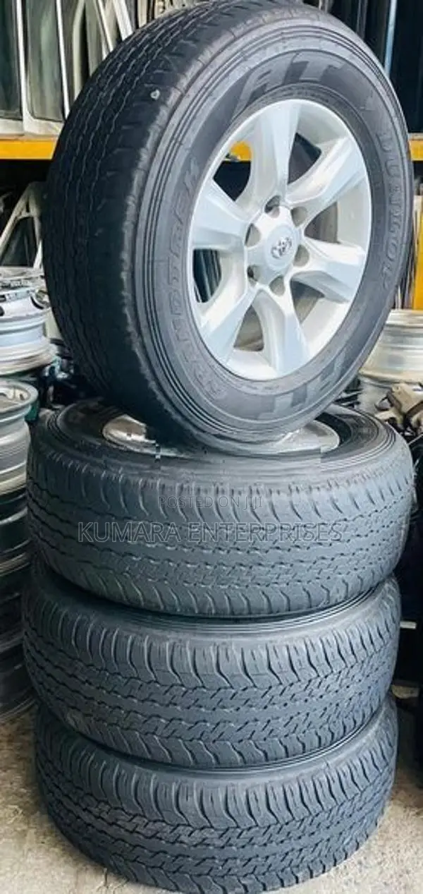 Toyota Prado 150 265*65*17 Tire with Allow Wheel Set