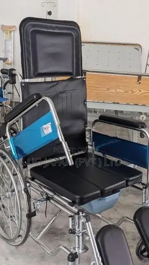 Full Option Commode Wheelchair / Wheel Chair - Foldable