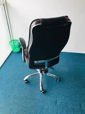 Arm Adjustable Leather Hi-Bk Chair