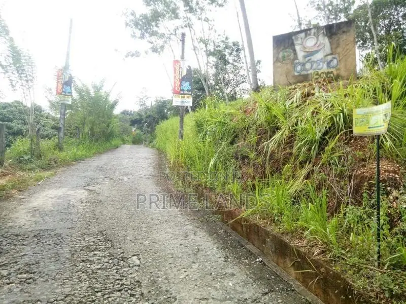 Man Road 100m Land for Sale Mawanella