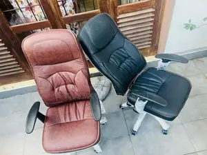 BK Adjustable Hi-Bk Leather Office Chairs
