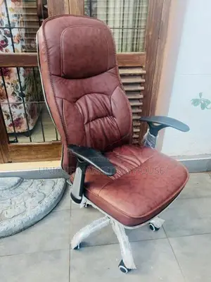 BK Adjustable Hi-Bk Leather Office Chairs