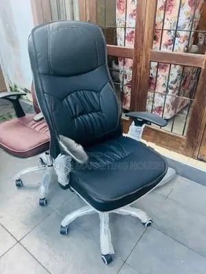 BK Adjustable Hi-Bk Leather Office Chairs