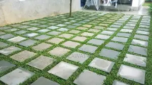Interlock Paving with Malaysian Grass
