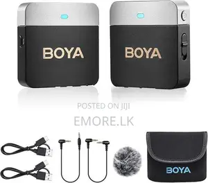 BOYA Wireless Lavalier Microphone BY-M1V1