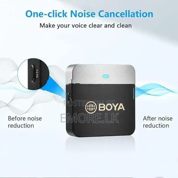 BOYA Wireless Lavalier Microphone BY-M1V1