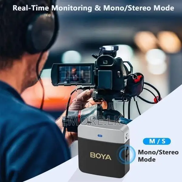BOYA Wireless Lavalier Microphone BY-M1V1