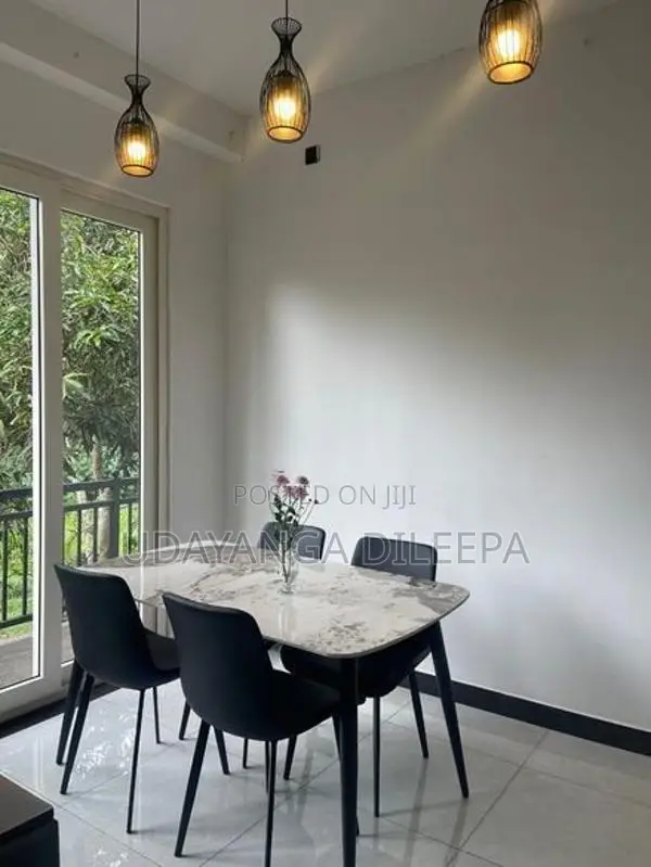 Granite Dining Table with Chairs