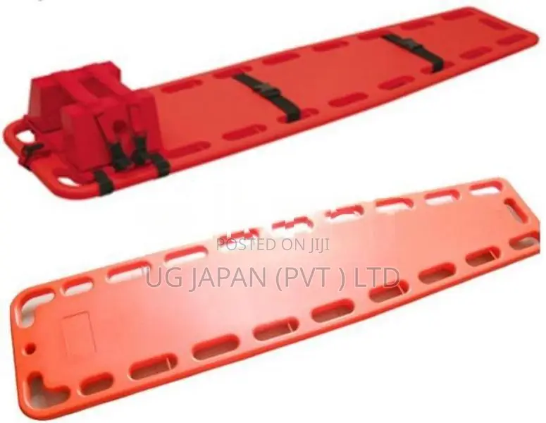 Spinal Board With Head Lock Set