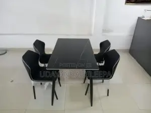 Granite Dining Table with Chairs
