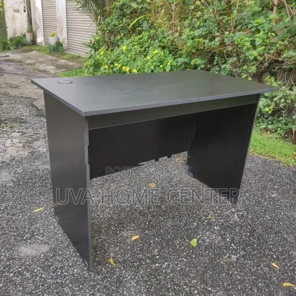 Black Open Office Table 3.5x2ft