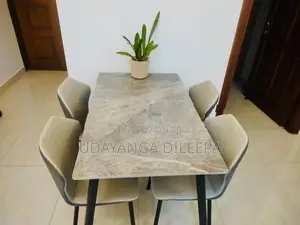 Granite Dining Table with Chairs