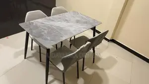 Granite Dining Table with Chairs