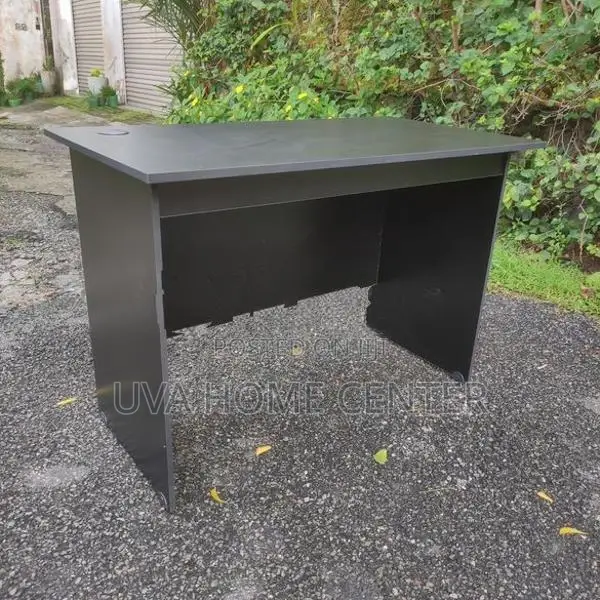Black Open Office Table 3.5x2ft