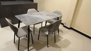 Granite Dining Table with Chairs