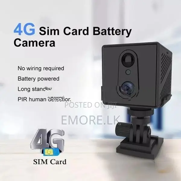 4G SIM Card MiniCamera Built-in Battery WiFi IP CCTV Home SecurityCame