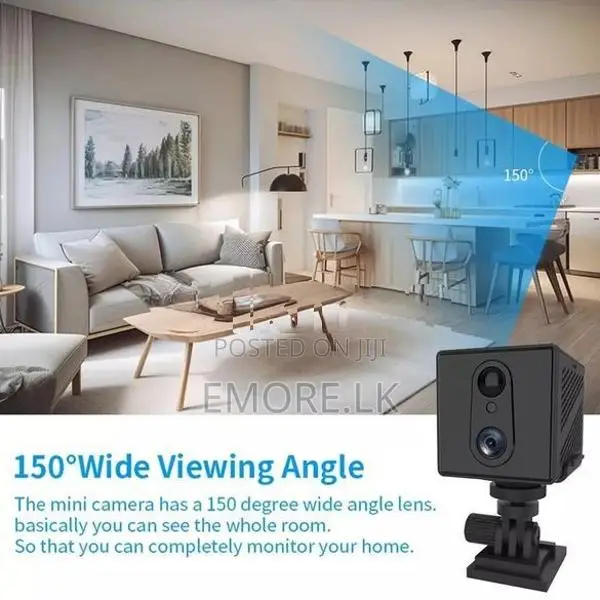 4G SIM Card MiniCamera Built-in Battery WiFi IP CCTV Home SecurityCame