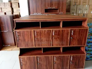 Modern 5ft Dark Ready Made Pantry Cupboards