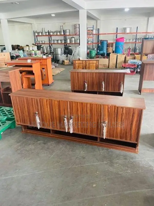 Modern 5ft Dark Ready Made Pantry Cupboards