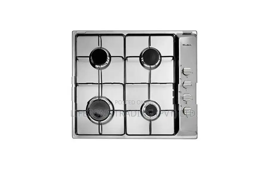 ELBA Four Gas Burner Silver Cooker Hob (ES60-401)